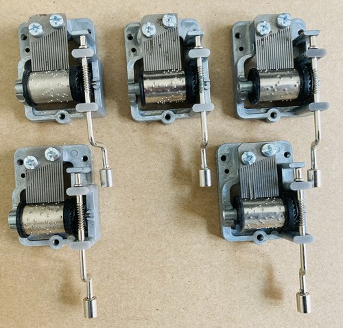 Mechanisches musikwerk - 5x,