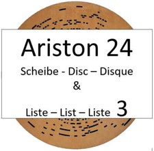 Ariston Ehrlich Organette