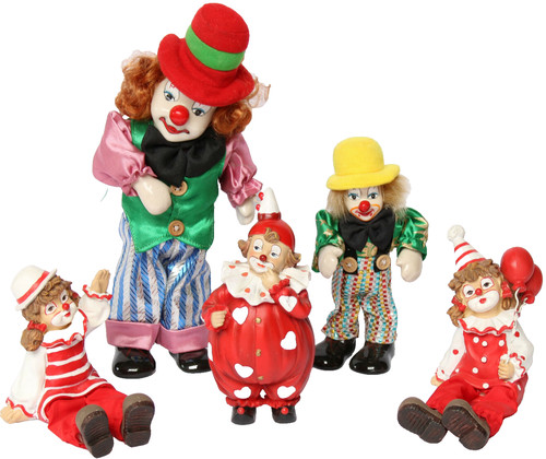 Konvolut sammlung clowns - konvolut,