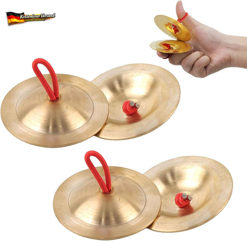 Fingerbecken set aus messing - fingerbecken,