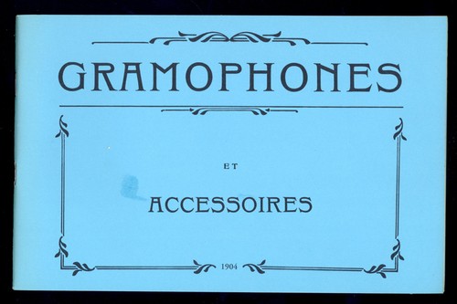 Gramophones accessioires - gramophones,